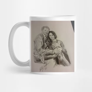 Prince Harry & Duchess Meghan Markle Portrait Mug